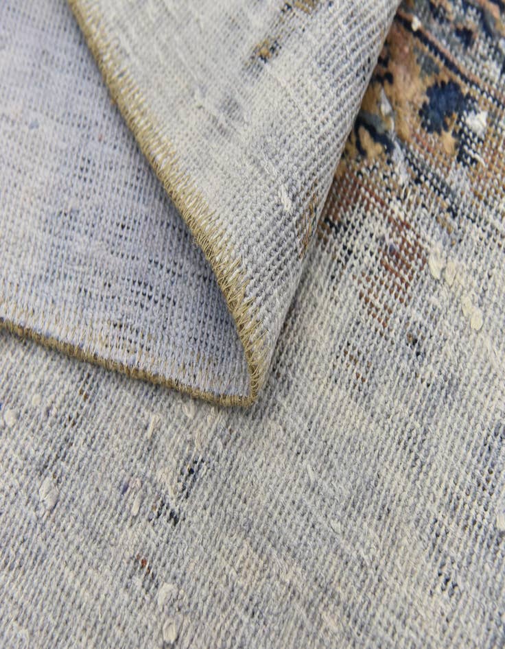 Detail image of  2' 8 x 5' 9  Hand Knotted Ultra Vintage Persian Wool Runner Rug