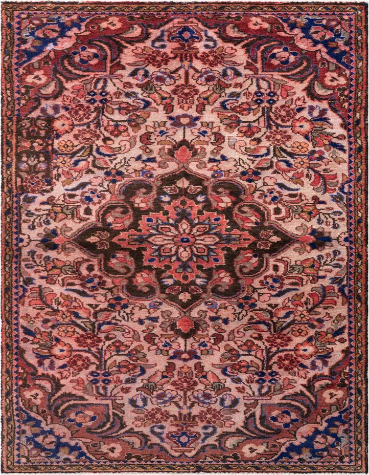  4' x 9'  Hand Knotted Ultra Vintage Persian W...