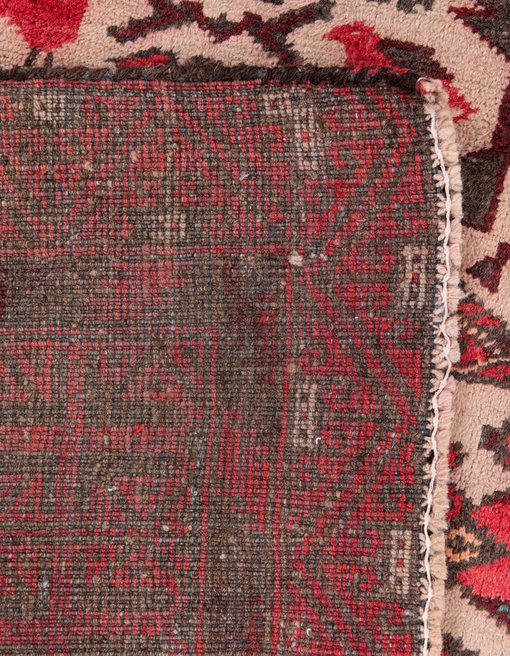 Detail image of  2' 9 x 5' 8  Hand Knotted Ultra Vintage Persian Wool Runner Rug