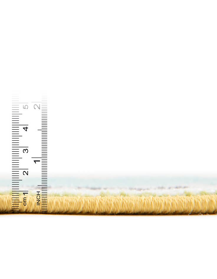 Detail image of  2' 2 x 4' Animals Whimsy Kids Runner Rug