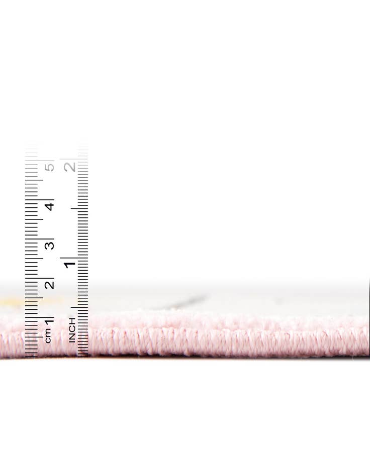 Detail image of  2' 2 x 4' Hopscotch Whimsy Kids Runner Rug