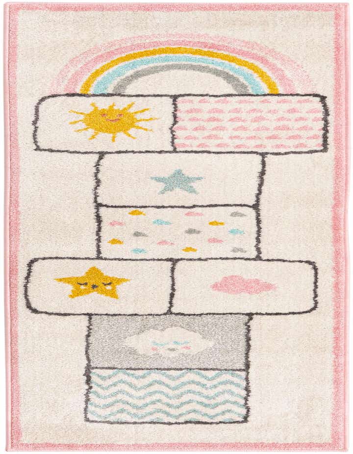 Primary image  2' 2 x 6' Hopscotch Whimsy Kids Runner Rug