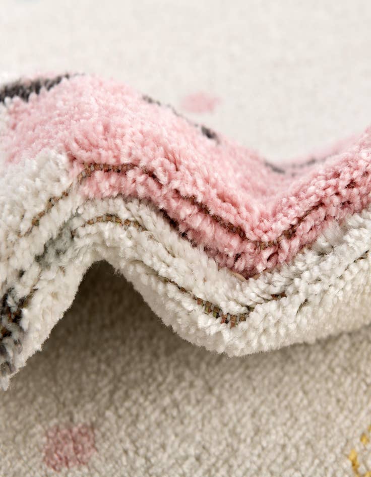 Detail image of  2' 2 x 4' Cats Whimsy Kids Runner Rug