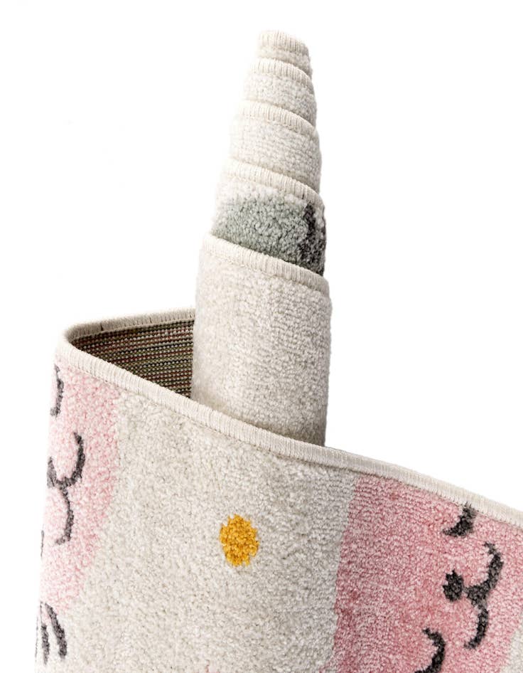 Detail image of  2' 2 x 4' Cats Whimsy Kids Runner Rug