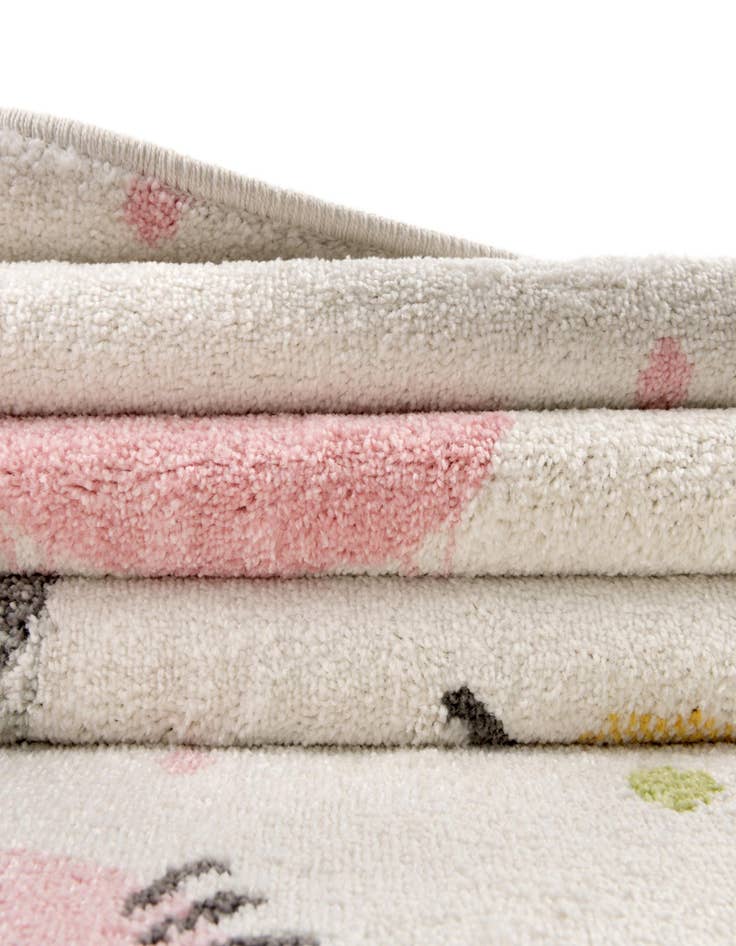 Detail image of  2' 2 x 4' Cats Whimsy Kids Runner Rug