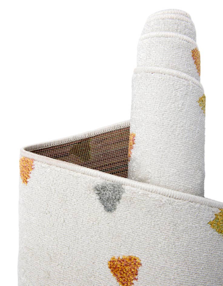 Detail image of  2' 2 x 4' Tiger Whimsy Kids Runner Rug