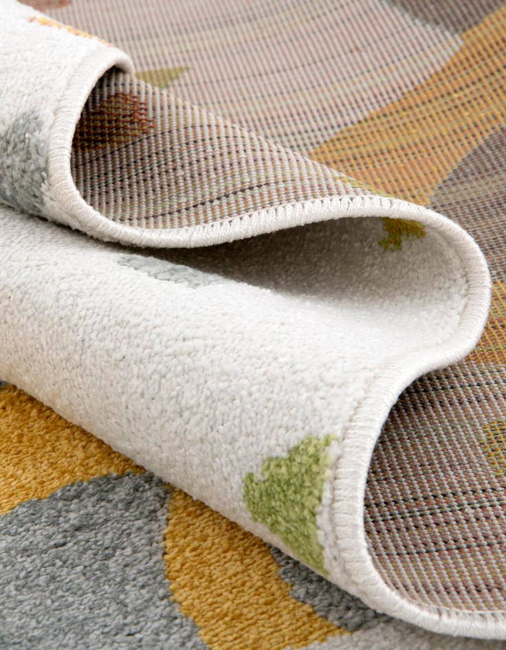 Detail image of  2' 2 x 4' Tiger Whimsy Kids Runner Rug