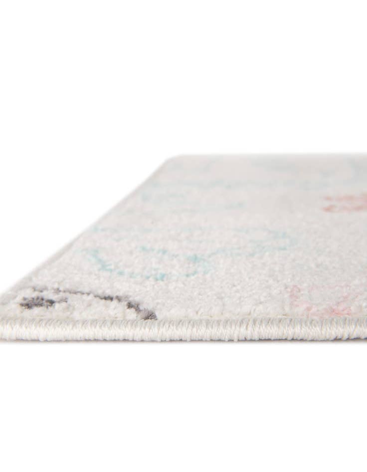 Detail image of  2' 2 x 3' 11 Dinosaur Whimsy Kids Runner Rug