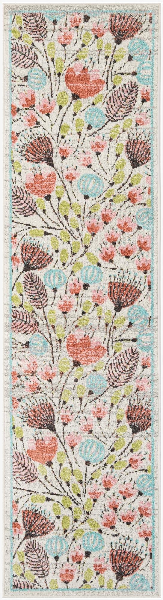  2' 7 x 10' Whimsy Kids Runner Rug