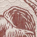 Rug Ivory Rust Red Swatch link