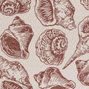 Rug Ivory Rust Red Swatch link