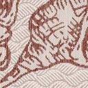 Rug Ivory Rust Red Swatch link