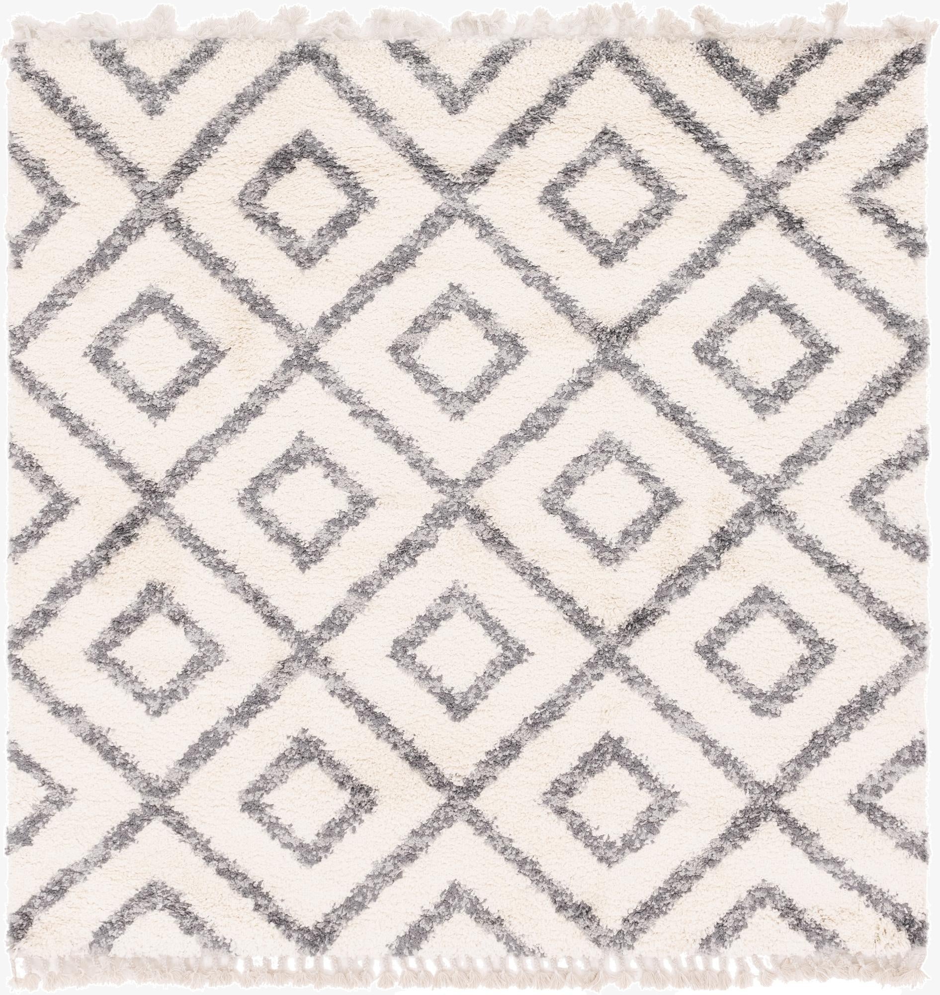  8' x 8' Athena Shag Square Rug