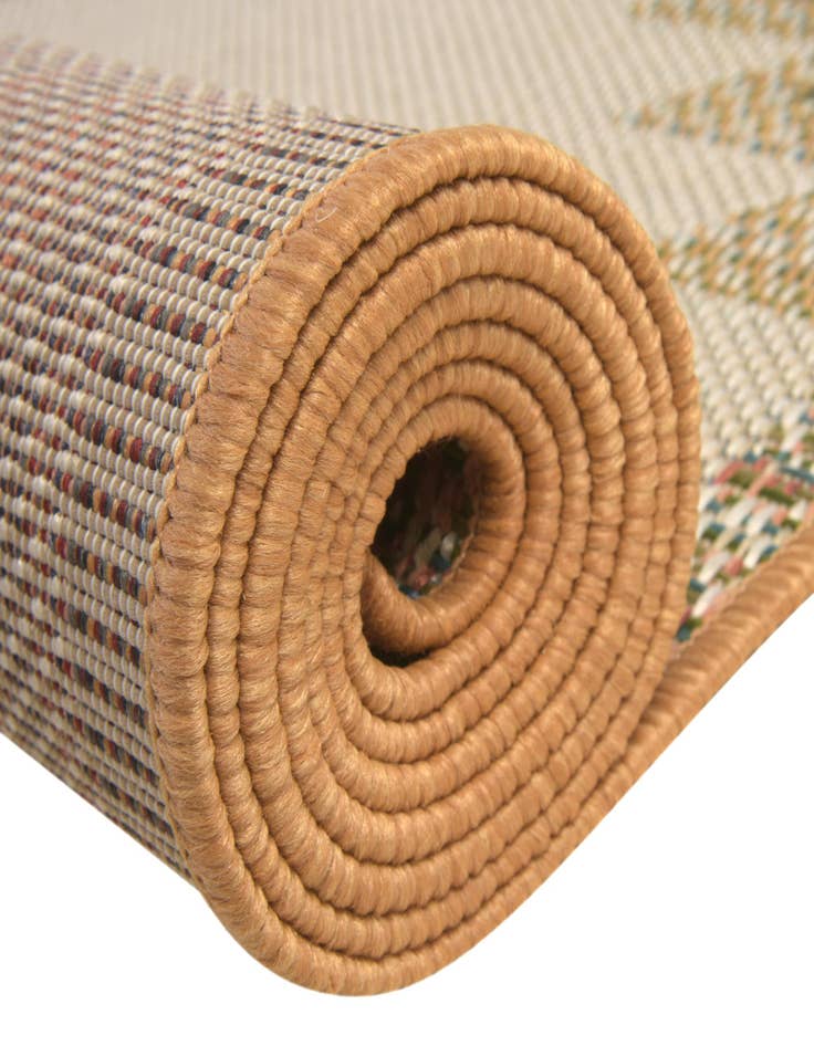 Detail image of  7' 10 x 7' 10  Washable Baja Indoor / Outdoor Square Rug