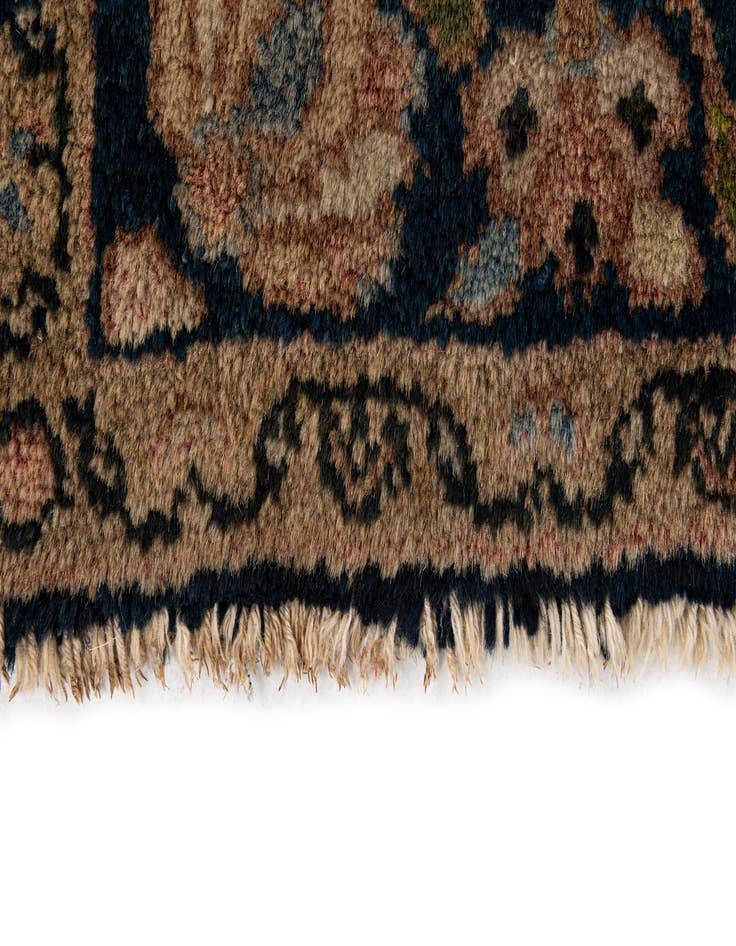 Detail image of  3' 4 x 3' 7  Hand Knotted Bakhtiar Persian Wool Square Rug
