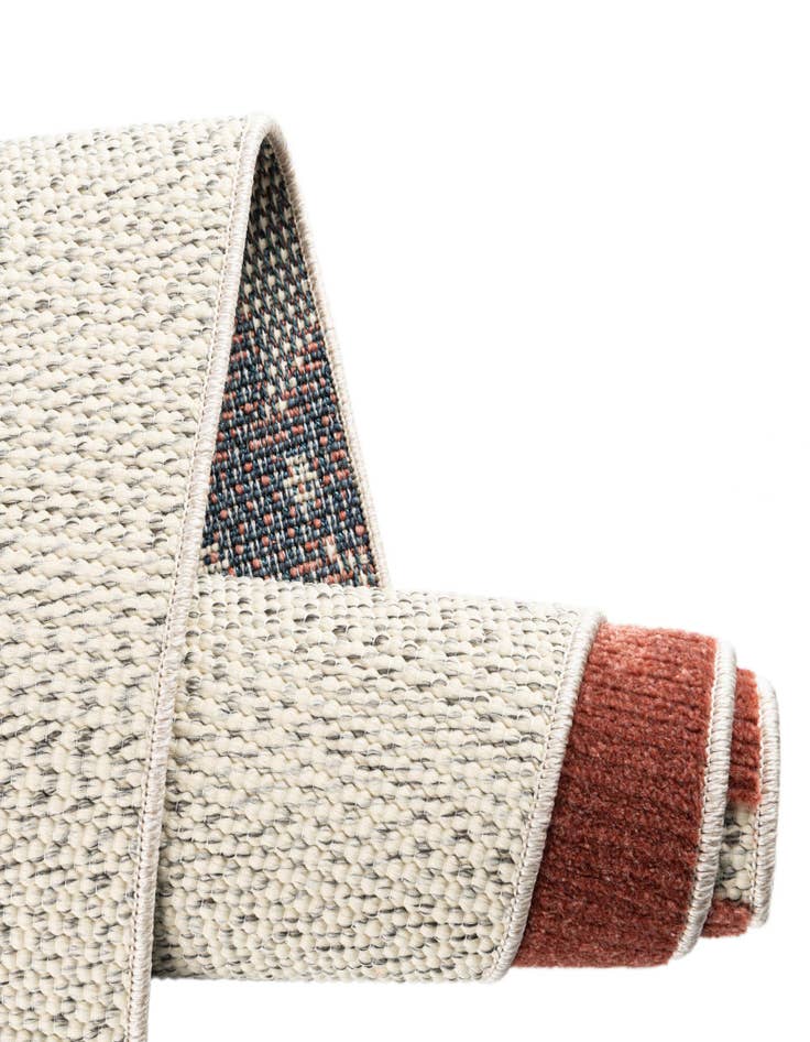 Detail image of  5' 3 x 5' 3  Washable Belize Indoor / Outdoor Square Rug