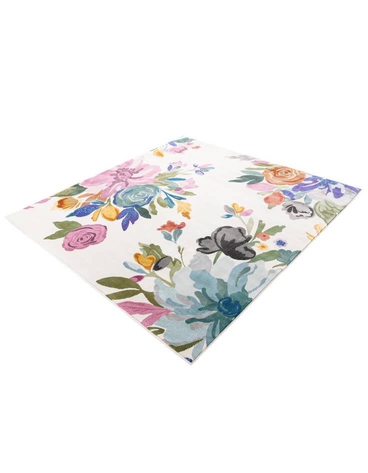 Detail image of  6' 1 x 6' 1 Blossom Square Rug