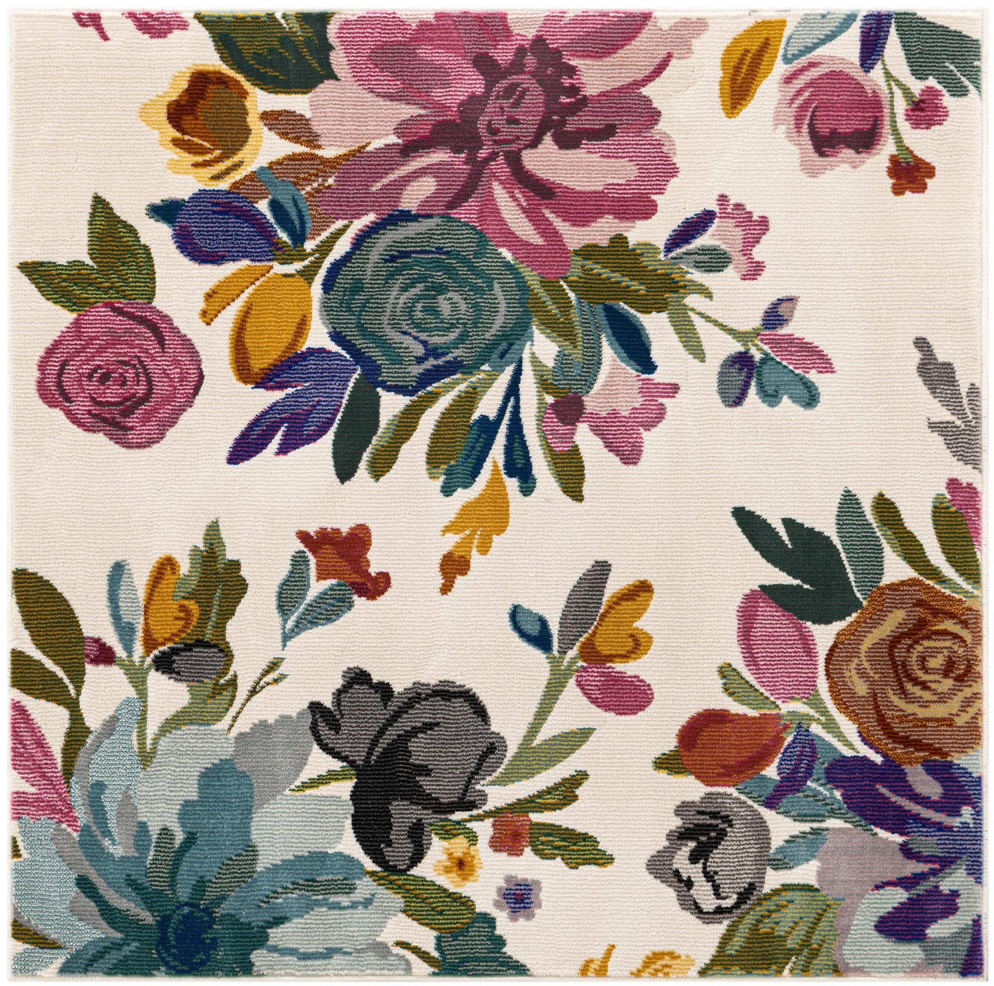 Primary image  3' 3 x 3' 3 Blossom Square Rug