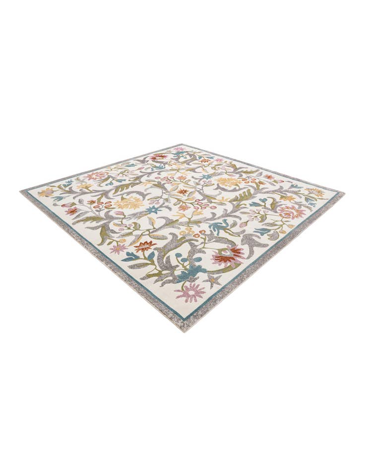 Detail image of  8' x 8' Blossom Square Rug