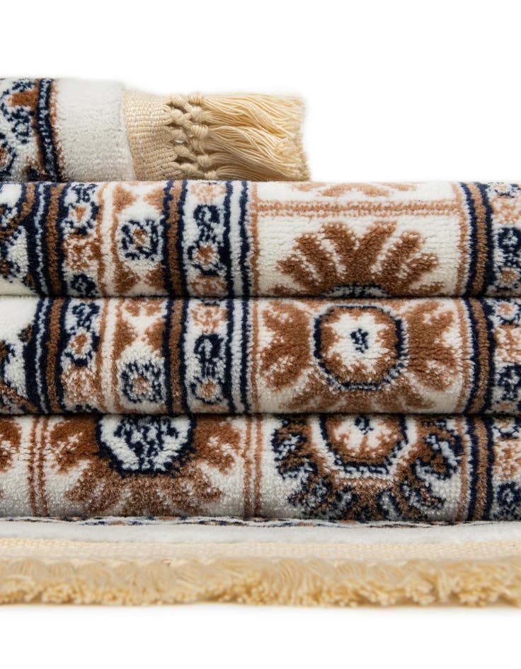 Detail image of  7' 10 x 7' 10 Bokhara Square Rug