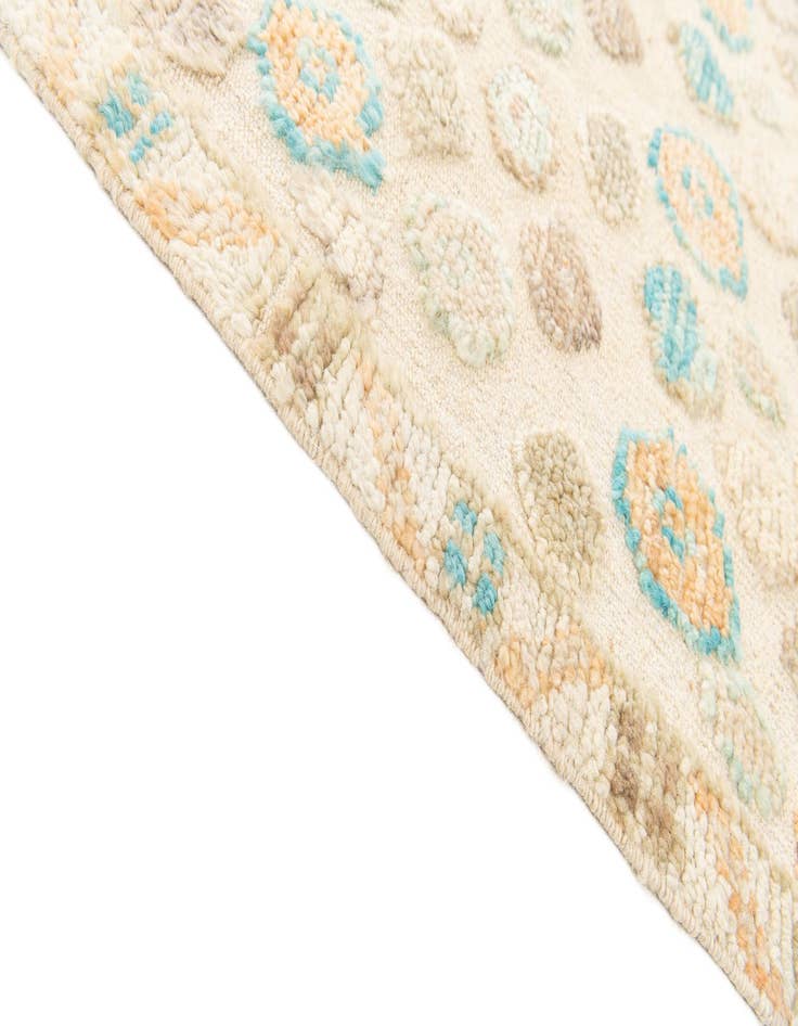 Detail image of  8' 8 x 8' 10  Hand Knotted Darya Wool Square Rug