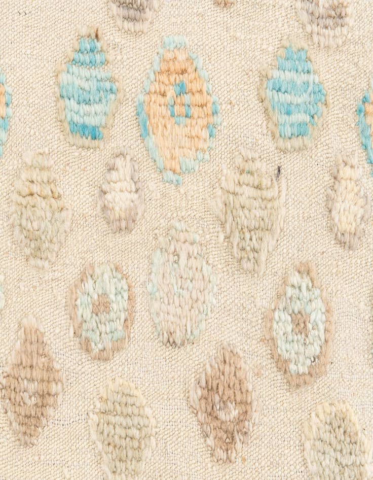 Detail image of  8' 8 x 8' 10  Hand Knotted Darya Wool Square Rug