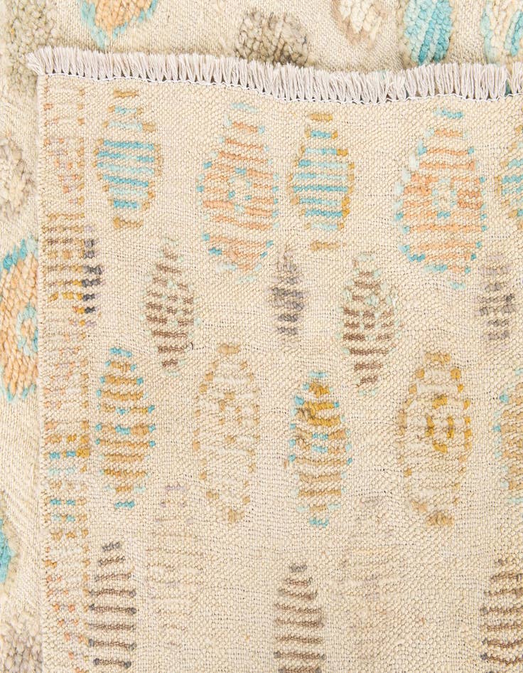 Detail image of  8' 8 x 8' 10  Hand Knotted Darya Wool Square Rug
