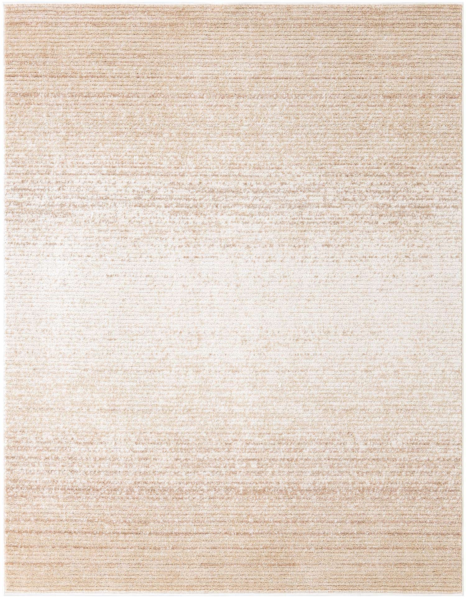 A 6'3" x 6'3" square ivory and cream area rug with a subtle textured pattern, suitable for indoor spaces.