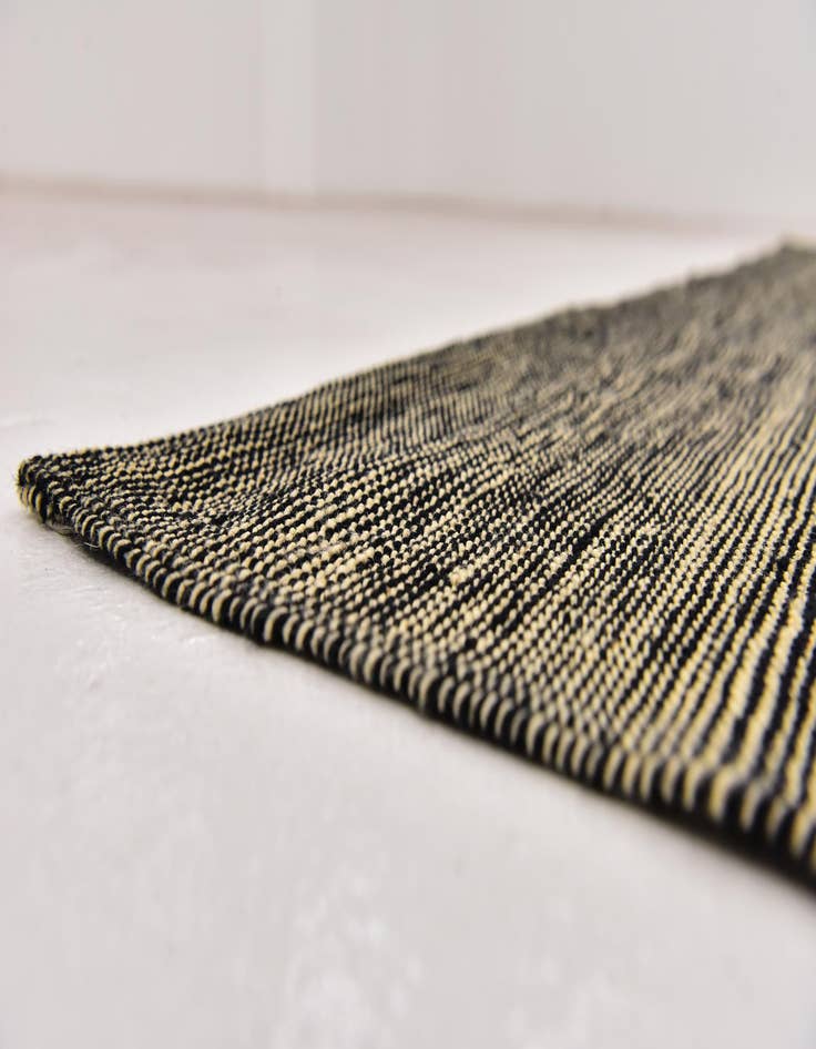 Detail image of  6' x 7' 7  Hand Woven Kilim Modern Wool Square Rug