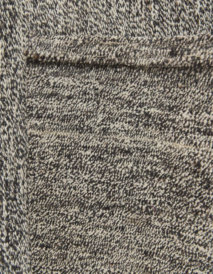 Detail image of  6' 4 x 6' 10  Hand Woven Kilim Modern Wool Square Rug