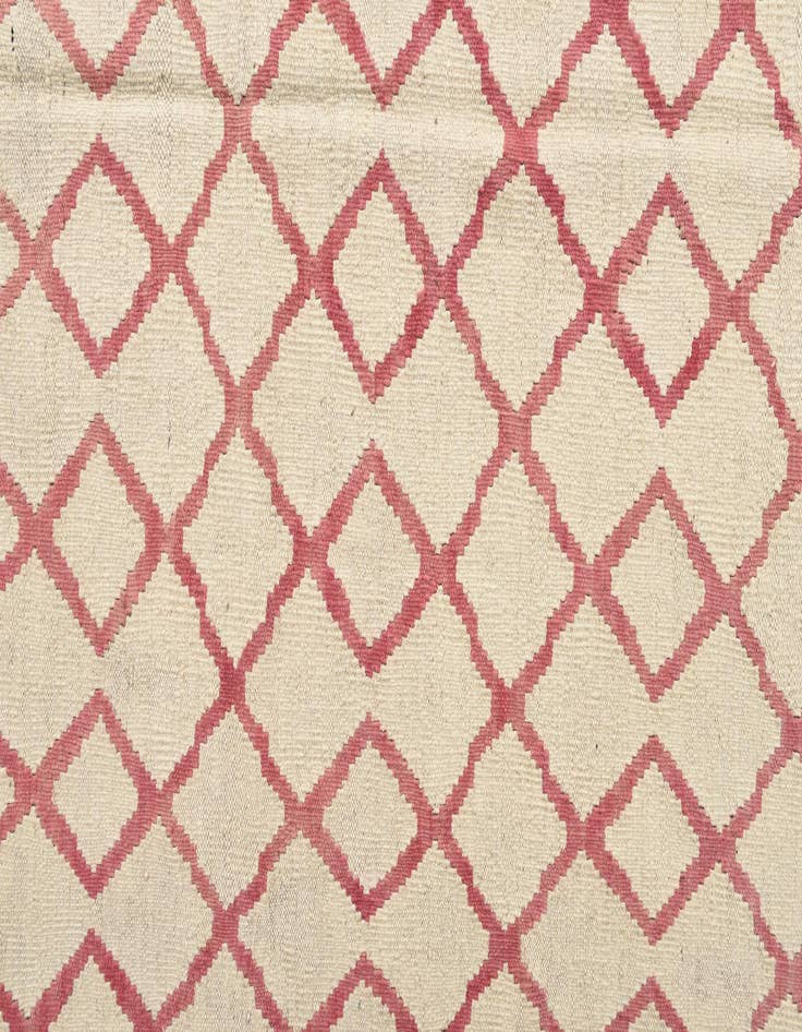 Detail image of  6' 6 x 7' 7  Hand Woven Kilim Modern Wool Square Rug
