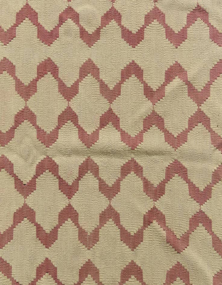 Detail image of  8' 8 x 9' 3  Hand Woven Kilim Modern Wool Square Rug