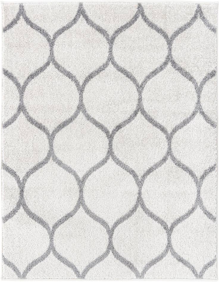 Detail image of  3' x 3' Lattice Frieze Square Rug