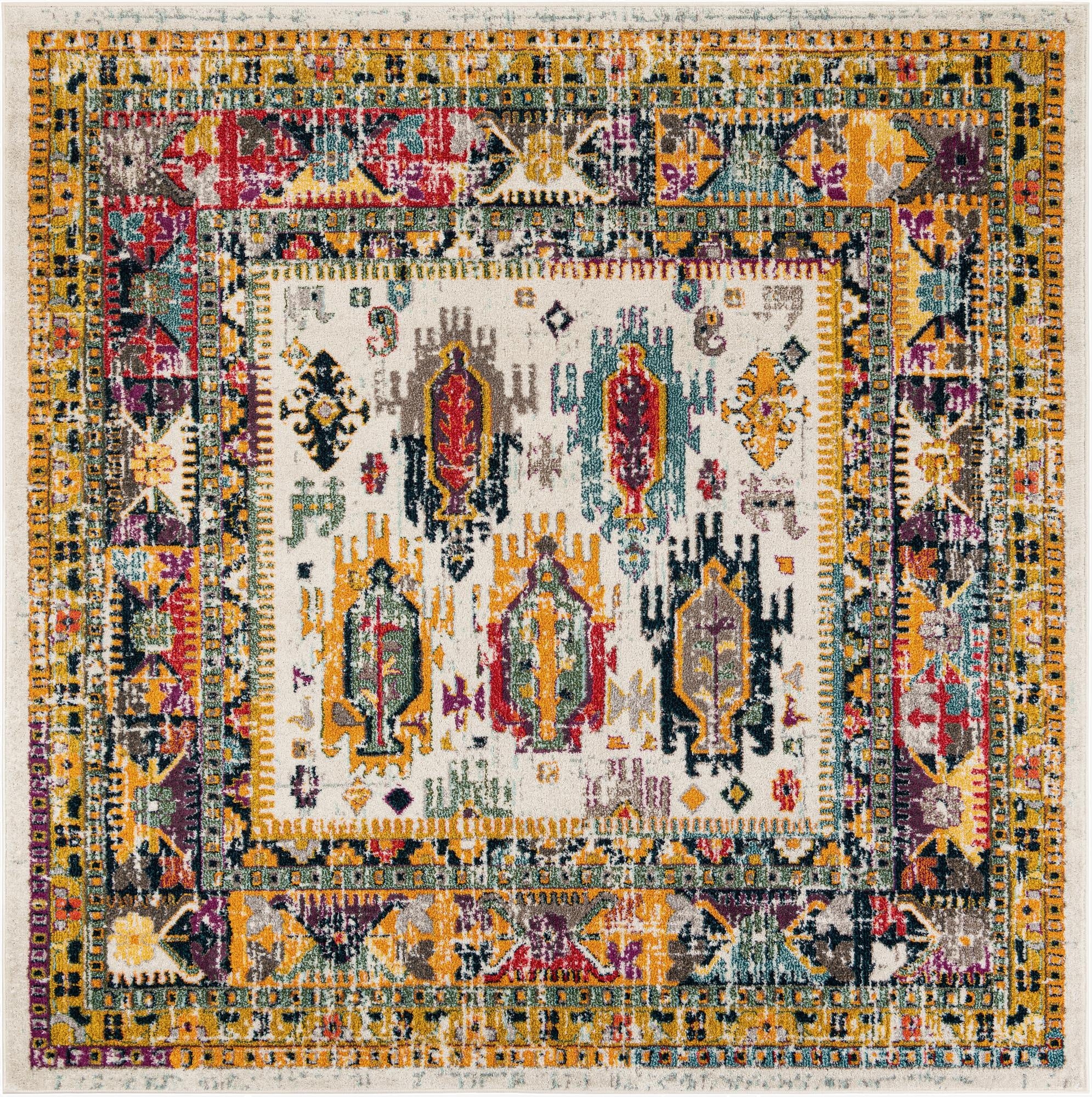  7' 10 x 7' 10 Madeline Square Rug