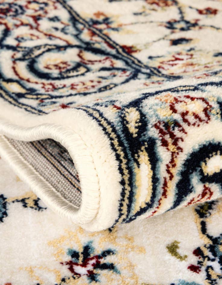 Detail image of  7' 10 x 8' Nain Design Square Rug