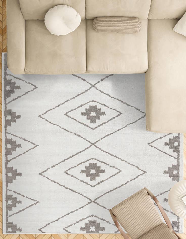 Detail image of  7' 10 x 7' 10 Oslo Square Rug