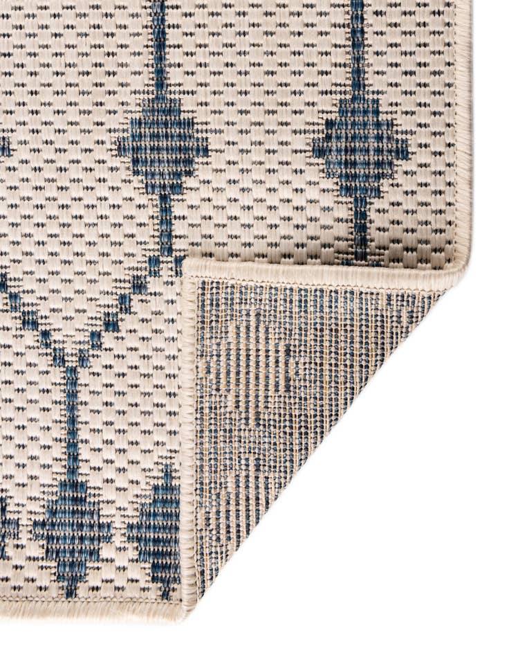 Detail image of  10' x 10'  Washable Lattice Indoor / Outdoor Square Rug