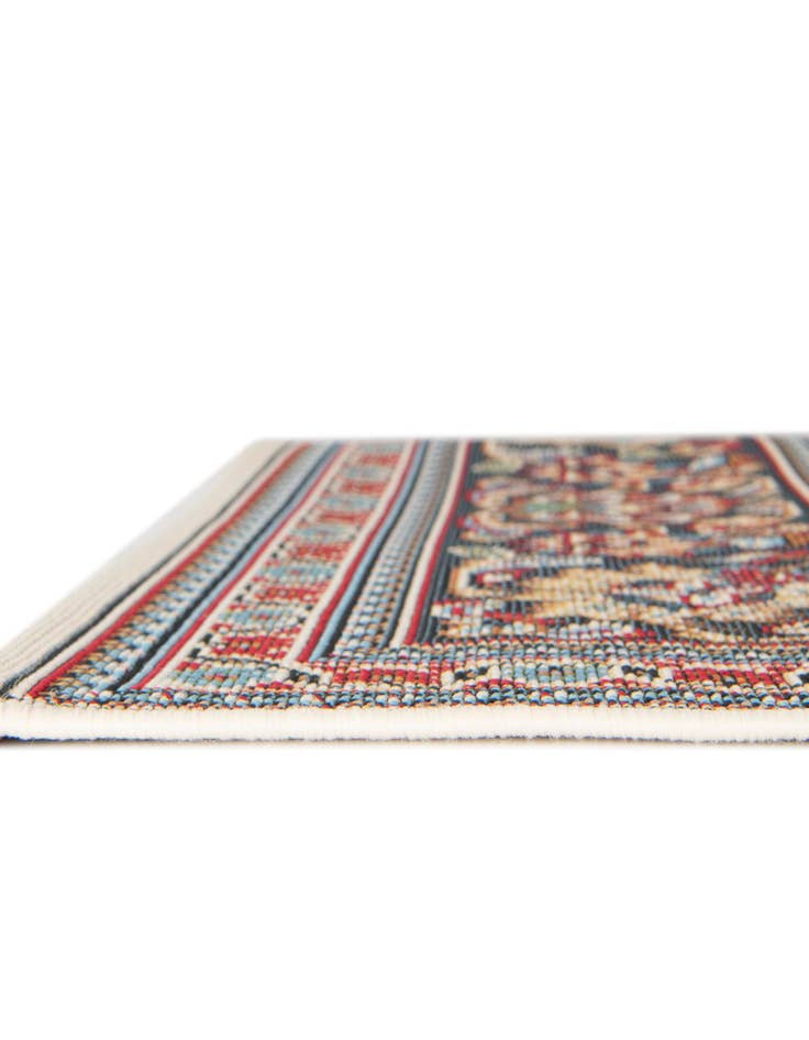 Detail image of  10' x 10'  Washable Traditional Indoor / Outdoor Square Rug