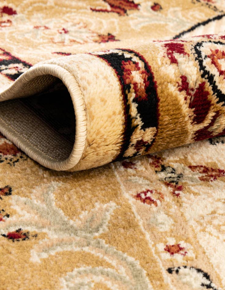 Detail image of  5' 3 x 5' 3 Pioneer Square Rug