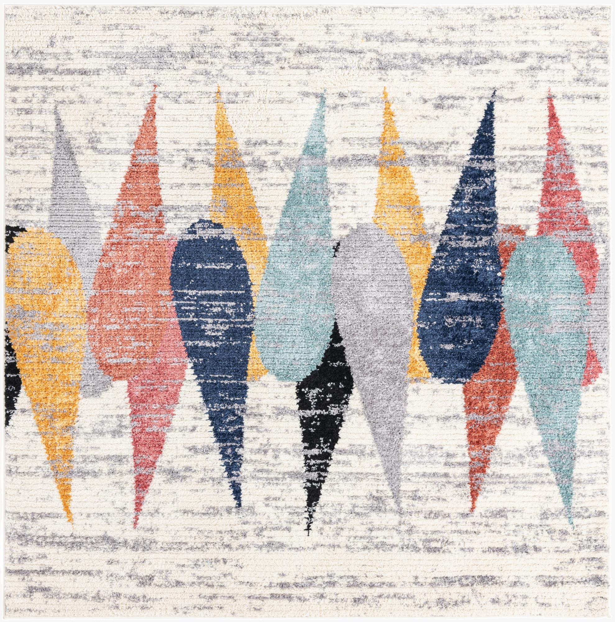  7' 10 x 7' 10 Tagine Square Rug