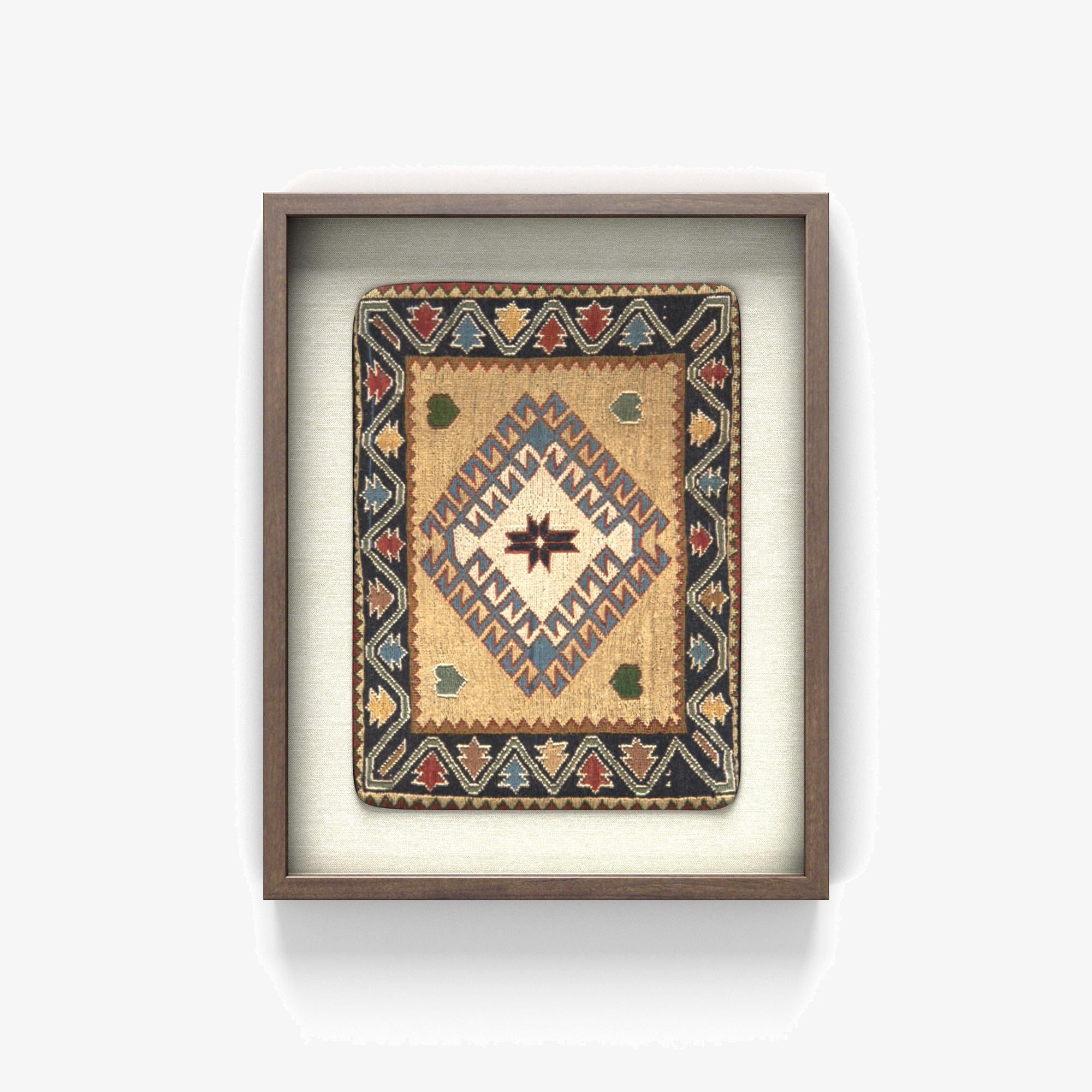  1' 5 x 1' 9 Textile Wall Art Square Rug