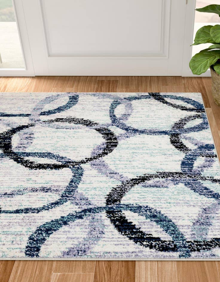 Detail image of  6' 1 x 6' 1 Tucson Square Rug