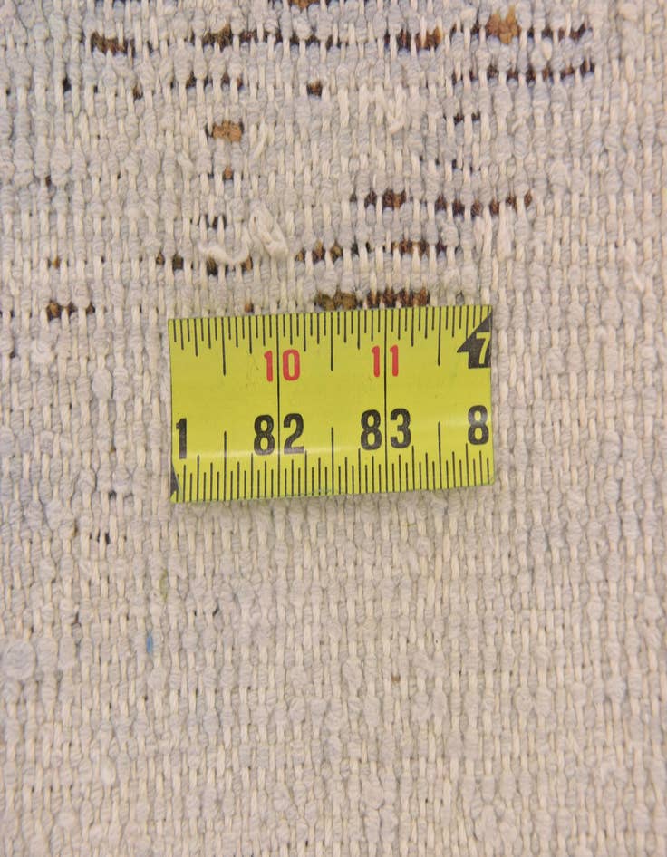 Detail image of  4' 10 x 5'  Hand Knotted Ultra Vintage Persian Wool Square Rug