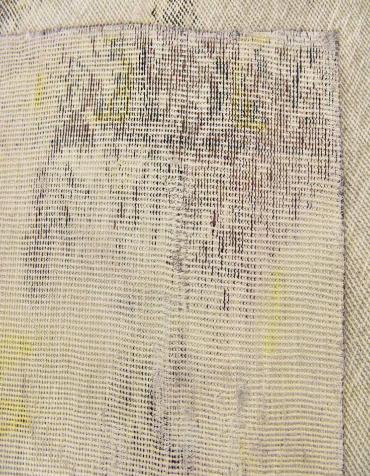 Detail image of  5' 2 x 6' 8  Hand Knotted Ultra Vintage Persian Wool Square Rug