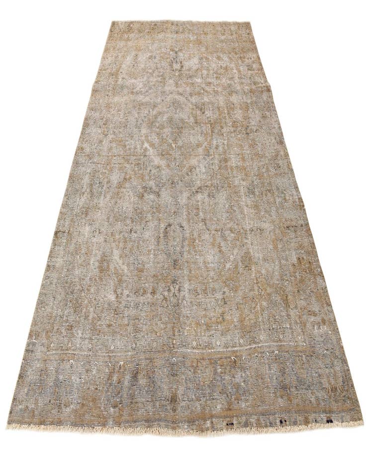 Detail image of  6' 2 x 9' 7  Hand Knotted Ultra Vintage Persian Wool Rug