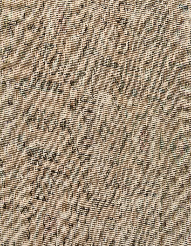 Detail image of  9' 6 x 12' 10  Hand Knotted Ultra Vintage Persian Wool Rug