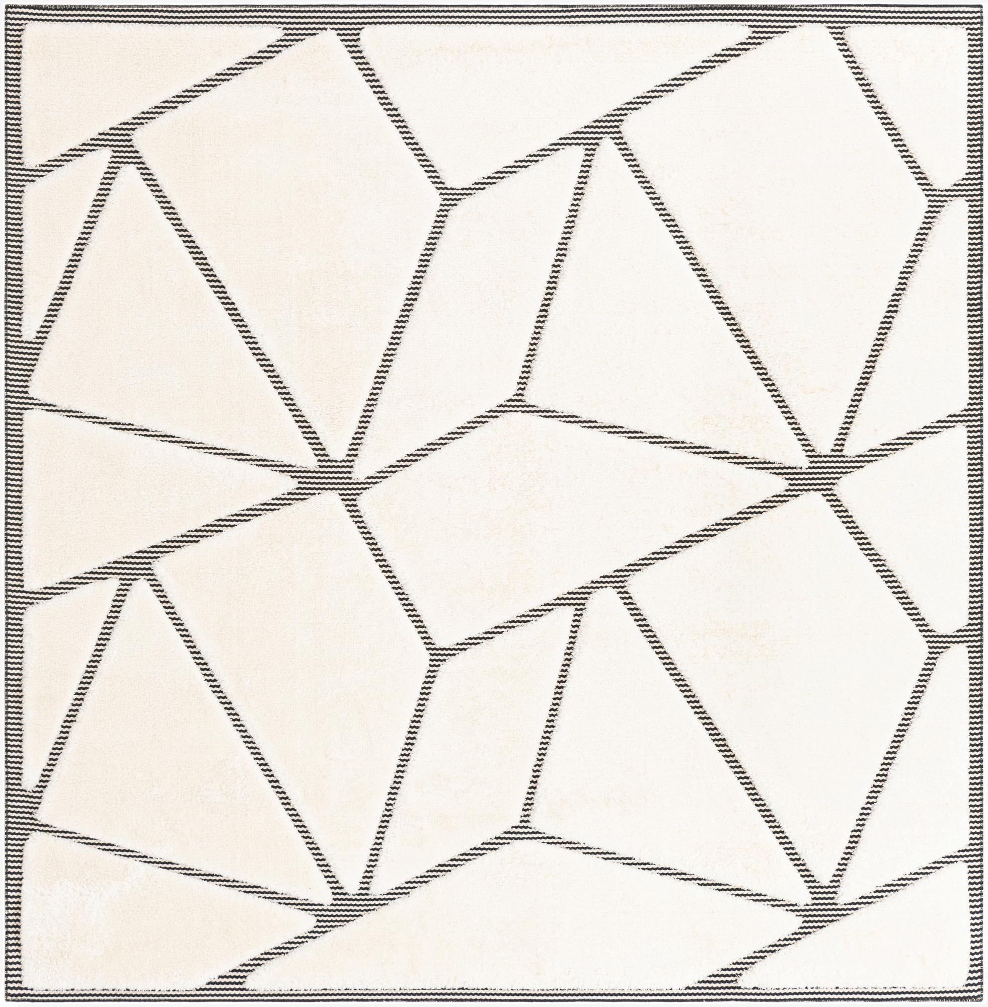  7' 10 x 7' 10 Prismatic Square Rug