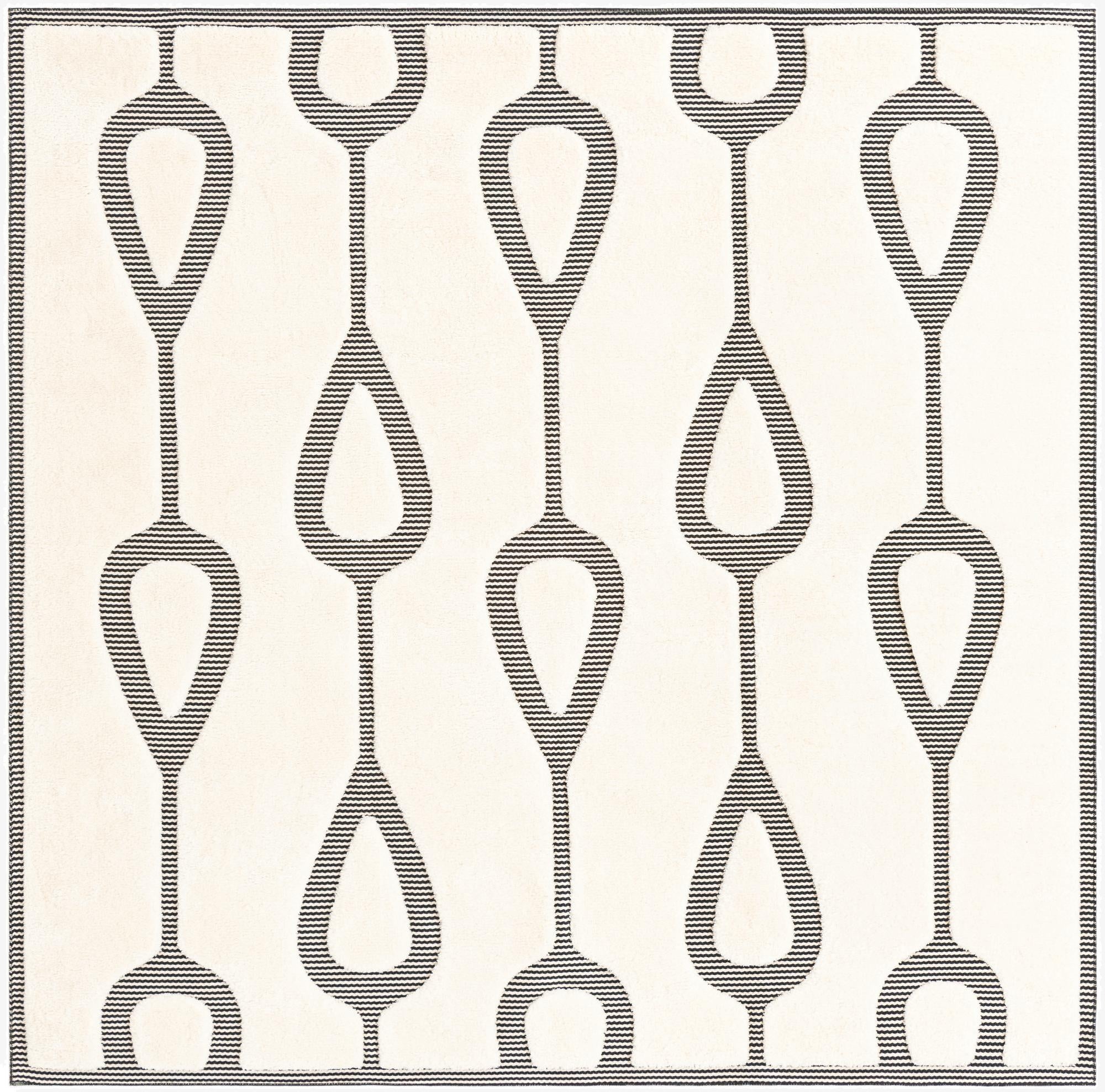  7' 10 x 7' 10 Prismatic Square Rug