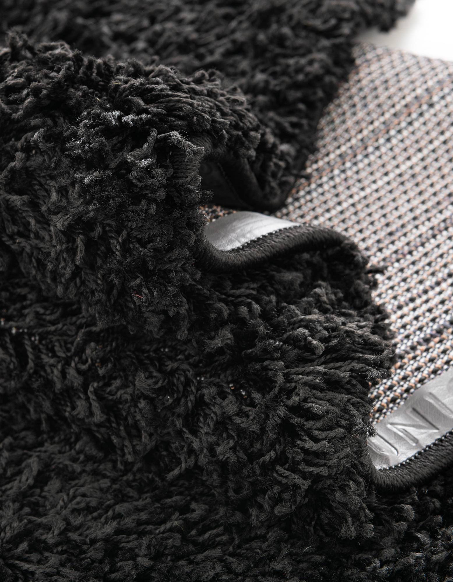 Jet Black 7' 10 x 10' Solid Shag Rug | Rugs.com