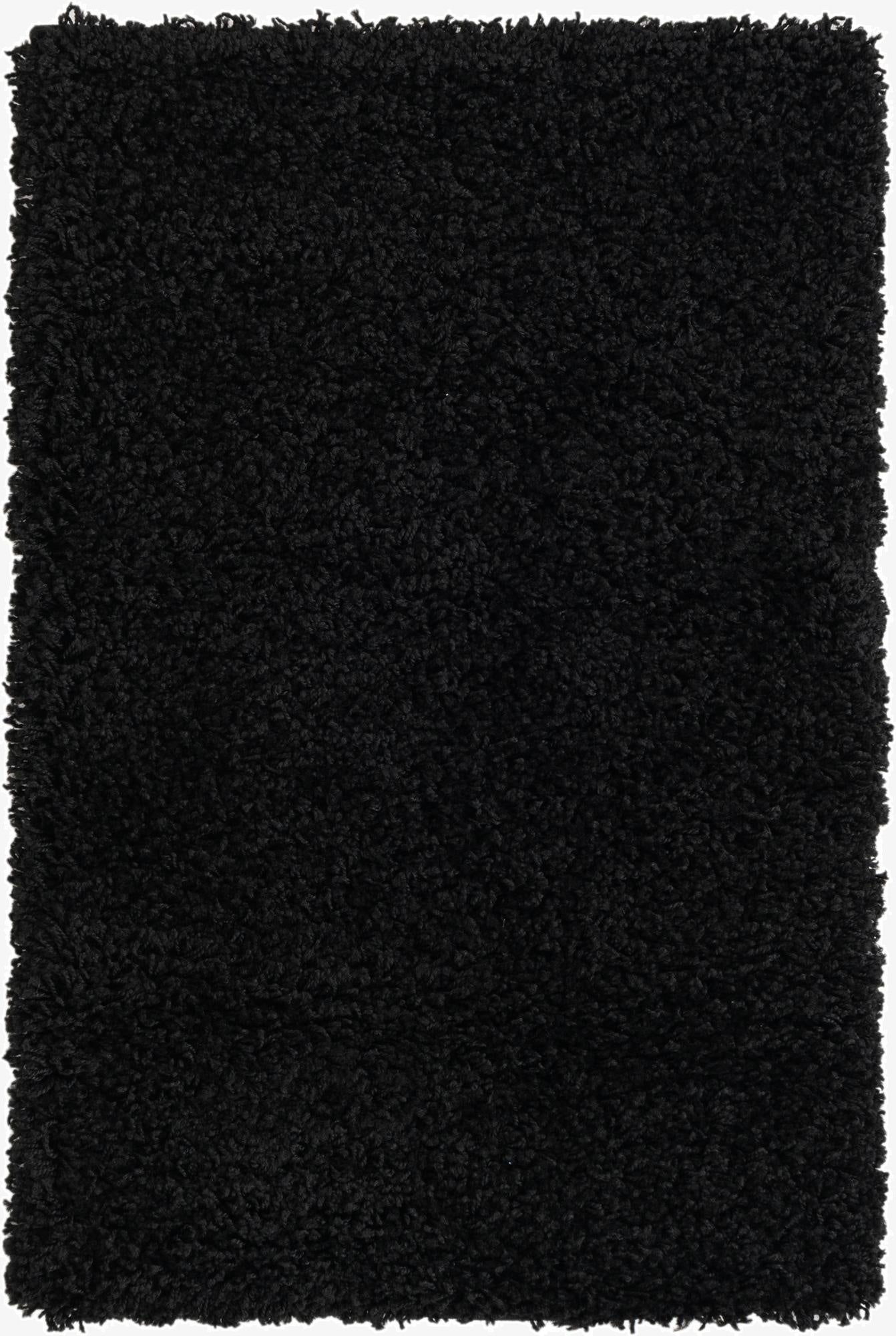  2' x 3' Solid Shag Rug